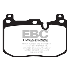 Pastilha de Freio EBC Dianteira BMW 1 Series (F21) M135 3.0, 2 Series (F22 Coupe) 228 2.0, 3 Series (F34 GT) 320 2.0 DPX2130 - comprar online