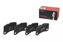 P65022 Pastilha de Freio Brembo Traseira Para PORSCHE: 991 (997) 3.6 18>, Boxster (987) 3.4 18>