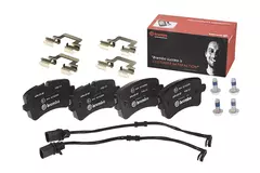 P85117 Pastilha de Freio Traseira Para AUDI: A4 1.4/2.0 TFSI 15-19 S4 quattro 16-16, A7 Sportback (4GA e 4GF) 2.8 e 3.0 10-15, A8 (4H2, 4H8 - comprar online