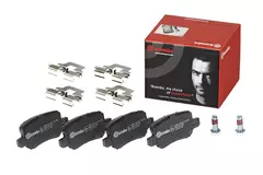 P50090 Pastilha de Freio Brembo Traseira Para MERCEDES-BENZ: A150/A160/170/A180/A200 (W169) 04-12, E-Cell (W169) 10-12, B150/B160/B170/B180/B200 (
