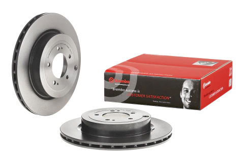 09.A197.11 DISCO TRASEIRO HIGH CARBON MITSUBISHI: LANCER 2.0 EVO X 09+, LANCER EVO X 08-15