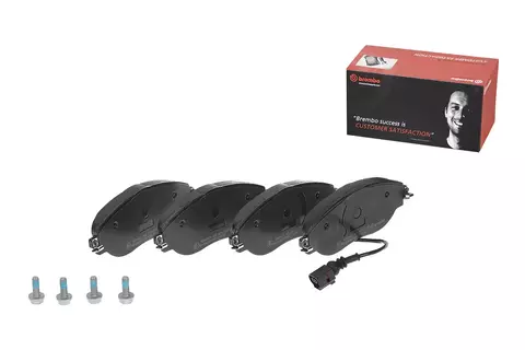 P85131 Pastilha de Freio Brembo Para [PR:1LA, 1LB] VW: Passat 2.0/3.6 11>