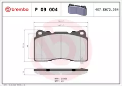 P09004N Pastilha de Freio Brembo Dianteiro Civic Type R 2023+ na internet