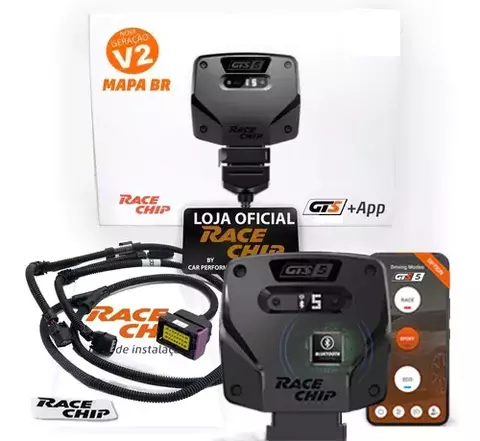Chip De Potência Racechip Gts 5 App p/ SSANGYONG REXTON RX 270 2.7 (10-15) 165CV - comprar online