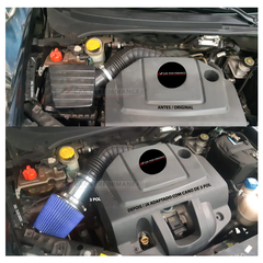 Filtro De Ar Esportivo K&n Duplo Fluxo Rg-1001-bl Ajustavel - CAR PERFORMANCE
