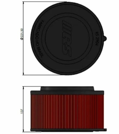 Filtro De Ar RS Inbox Ranger 2.2 e 3.2 RS2904 - comprar online