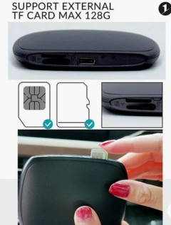 Streaming Box Winca 64gb +4gb ram + wifi + 4g android 13 octa core p/ carros com carplay de fábrica - loja online