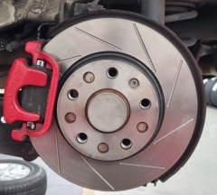 Discos traseiro SLOTADO GOLF GTI MK7 MEXICANO E NAC E MK7.5 272mm sólido fremax