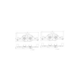 Pastilha Freio Brembo Diant Bmw 330i 2.0t 2019+ (sem pacote M) cerâmica P06107N - comprar online