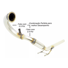 DOWNPIPE INOX 304 GOLF 1.0 TSi | TB-0072 na internet