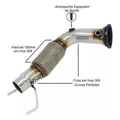 DOWNPIPE THS INOX 304 MINI COOPER 2.0 S | THS-0051 - comprar online