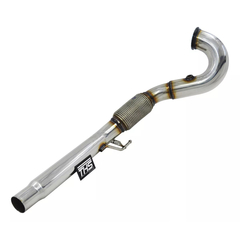 DOWNPIPE THS 3.5 x 3.0 POL. GOLF GTI 2.0 A3 2.0 PASSAT JETTA GLI - STG3+ | THS-0129 - CAR PERFORMANCE