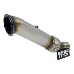 DOWNPIPE THS INOX 304 3.5 POL. BMW X5 X6 535 3.0 TURBO N55 07-2013/.. (EWG) | THS-0147 na internet