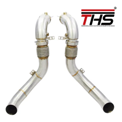DOWNPIPE THS BMW M5 M6 M8 - 4.4 BI TURBO S63 - F90 F91 F92 F93 2018/... | THS-0300 - loja online