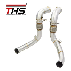 Imagem do DOWNPIPE THS BMW M5 M6 M8 - 4.4 BI TURBO S63 - F90 F91 F92 F93 2018/... | THS-0300