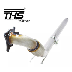 DOWNPIPE THS INOX 409 03POL. A3 JETTA FUSCA 200CV | THSL-0029 - CAR PERFORMANCE