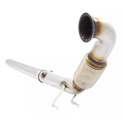 DOWNPIPE THS INOX 409 03POL. JETTA FUSCA 211CV | THSL-0031 - CAR PERFORMANCE