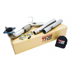 DOWNPIPE INOX 409 3.0 POL. AUDI Q3 TT TTS TIGUAN 4MOTION 2.0 TSI | THSL-0036 - CAR PERFORMANCE