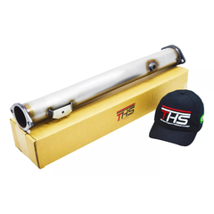 CAT DELETE INOX 409 LANCER EVOLUTION / RALLIART 08/.. - DOWNPIPE | THSL-0037