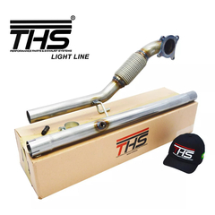 DOWNPIPE THS LIGHT LINE 3.0 x 2.5 POL. A3 JETTA FUSCA 200CV | THSL-0040