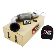 DOWNPIPE THS INOX 409 03 POL. BMW X1 X2 2017/.. 220i 225i 2.0 B48 TURBO | THSL-0051-X1