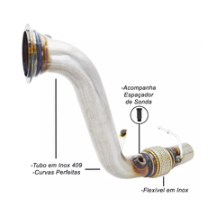 DOWNPIPE INOX BMW 116i 118i 316i 318i - N13 | THSL-0060 na internet