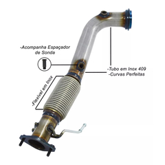 DOWNPIPE THS INOX 409 FORD FUSION AWD FWD ECOBOOST ATÉ 2016 | THSL-0062 - comprar online