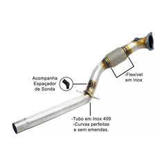 DOWNPIPE EM INOX LIGHT LINE RANGE ROVER EVOQUE 2.0 TURBO | THSL-0069 na internet