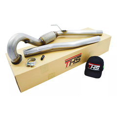 DOWNPIPE THS INOX 409 AUDI TT 2.0 TRAÇÃO DIANTEIRA 2015/... | THSL-0071-TBL-0071-ABR
