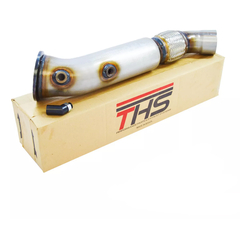 DOWNPIPE THS INOX 409 04 POL. BMW 140 240 340 440 540 550 740 X3 X4 X5 X6 Z4 - B58 | THSL-0074 - loja online