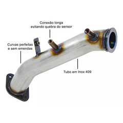 DOWNPIPE THS INOX 03 POL. HILUX 2.8 TURBO DIESEL 2016 ATÉ MAIO DE 2022 COM 02 SENSORES | THSL-0078 - comprar online