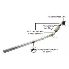 DOWNPIPE THS LIGHT LINE PASSAT 2.0 TURBO 3.0 x 2.5 POL. | THSL-0086 na internet