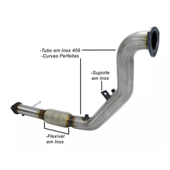 DOWNPIPE THS LIGHT LINE INOX 409 RANGER 2.2 2017/... | THSL-0088 - comprar online