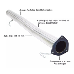 CAT DELETE DPF DELETE "DOWNPIPE" THS LIGHT LINE INOX 409 DODGE RAM 2500 2009 a 2012 | THSL-0104 - comprar online