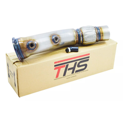 DOWNPIPE THS INOX 409 3.5 POL. BMW 120 125 220 230 320 330 430 530 Z4 X3 X4 B48 2016/... | THSL-0118 - loja online