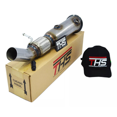 DOWNPIPE THS LIGHT LINE INOX 409 3.5 POL. BMW X1 X3 X4 2.0 TURBO N20 | THSL-0145
