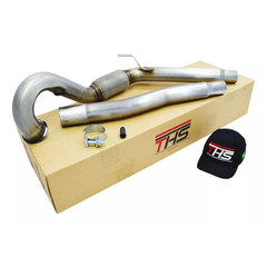 DOWNPIPE THS INOX 409 x 03 POL. AUDI TT 2.0 TRAÇÃO DIANTEIRA 2015/... | THSL-0150-TBL-0150-ABR