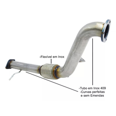 DOWNPIPE THS LIGHT LINE INOX 409 RANGER 2.2 DIESEL 2012 A 2016 | THSL-0155 - comprar online