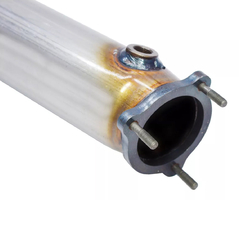 DOWNPIPE THS INOX 409 DE 3.5 POL. AUDI A6 A7 2.0 TURBO 2016/2022 | THSL-0176 - CAR PERFORMANCE