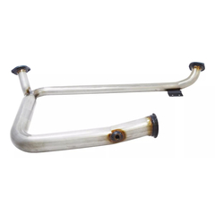 DOWNPIPE THS INOX 409 PORSCHE 718 CAYMAN BOXSTER S GTS 2017 EM DIANTE | THSL-0190