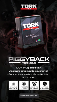 Chip de potência Golf GTI mk7 e MK7.5 GLI A3 220/230HP Tork One com APP Bluetooth