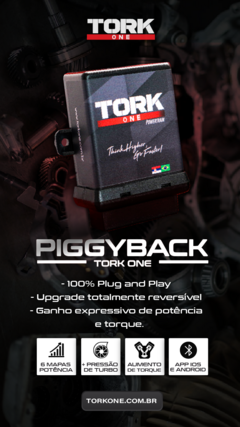 Chip de potência Amarok V6 225cv Tork One com APP Bluetooth