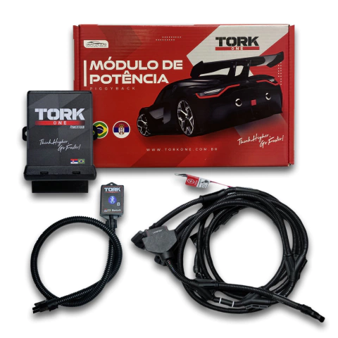 Chip de potência JEEP e Toro 2.0 Turbo diesel com arla Tork One com APP Bluetooth