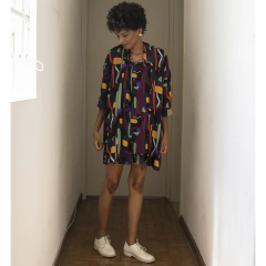 Imagem do Kimono Orgânica Preto