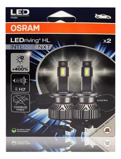 Bombillos Osram H7 Ledriving Hl Intense Nxt CanBus - comprar online