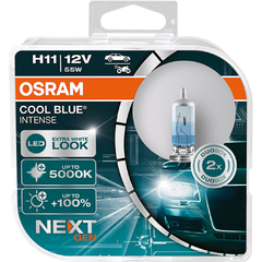 Bombillo H11* OSRAM COOL BLUE INTENSE NEXT GENERATION