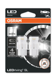Bombillos W21W* OSRAM LEDriving SL Blanco