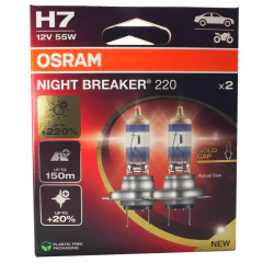 Bombillos H7 OSRAM NIGHT BREAKER 220 - OSRAM Automotive Colombia			