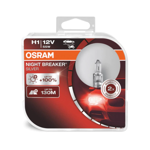Bombillo H1 OSRAM NIGHT BREAKER® Silver