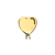 PINGENTE PRATA 925 CHARM HEART - REF 161933